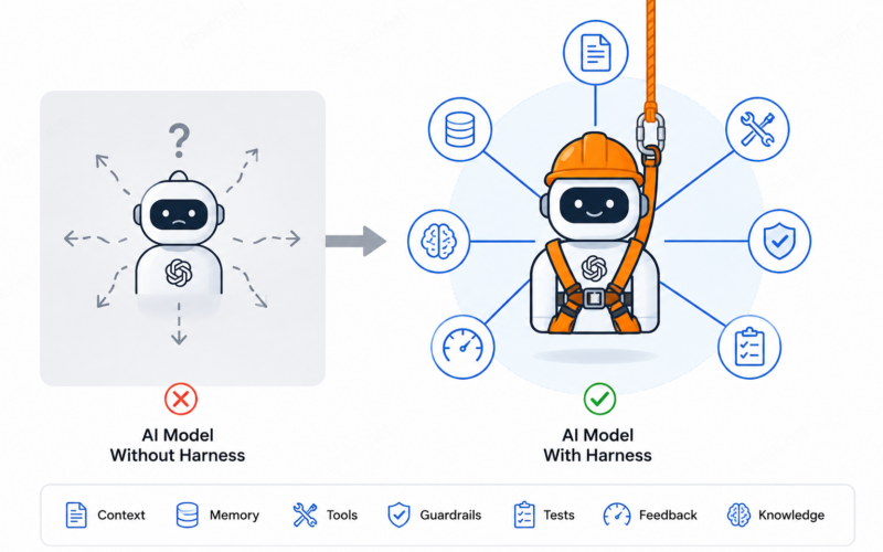 Understanding the AI Harness: Context, Tools, Memory, and Guardrails
